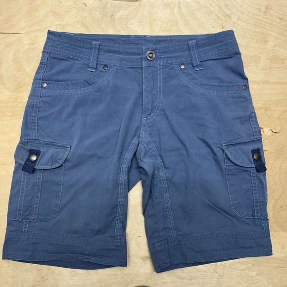 Kuhl Pants - Kuhl Women's SPLASH Size 2 Cargo Shorts 10' Navy Hiking Shorts